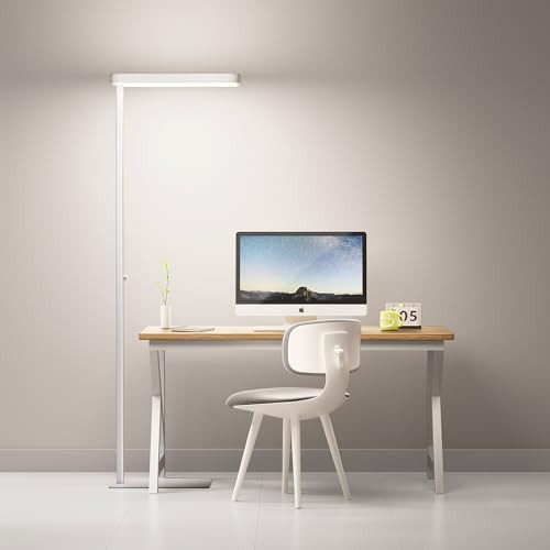 120W TP20 Plus Floor Lamp with 11000LM Bright LEDs, 120W, 4000K Daylight, Dimmable, Tall Standing... | Amazon (US)