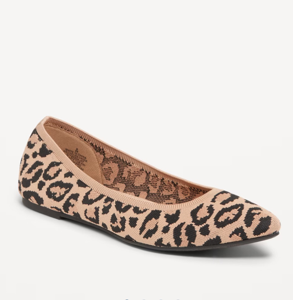 Old Navy Leopard Print Flats 

#LTKStyleTip #LTKFindsUnder50 #LTKWorkwear