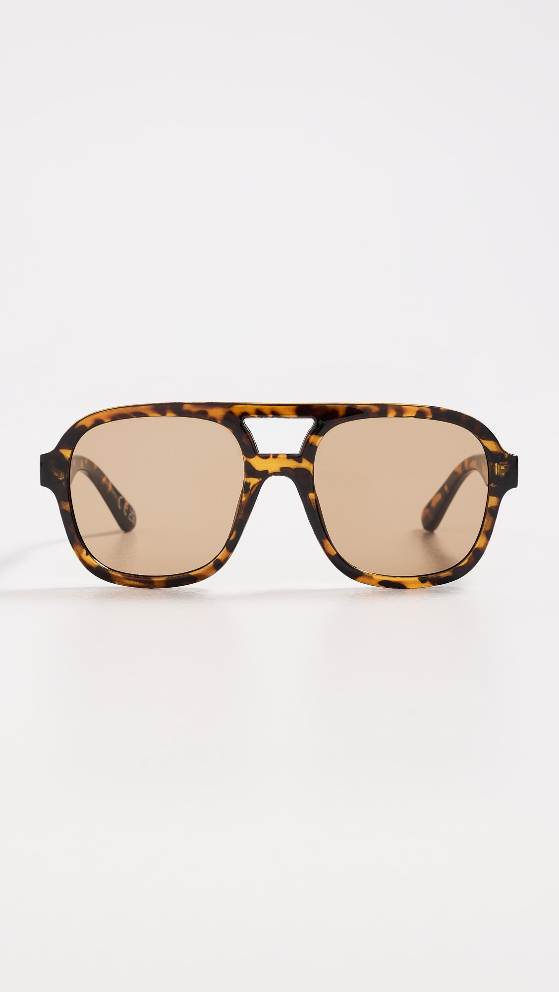 AIRE Whirlpool Sunglasses Chocolate Tort One Size | Shopbop