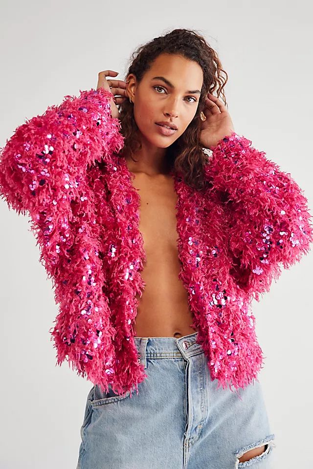 Camilla Sequin Feather Jacket | Free People (Global - UK&FR Excluded)