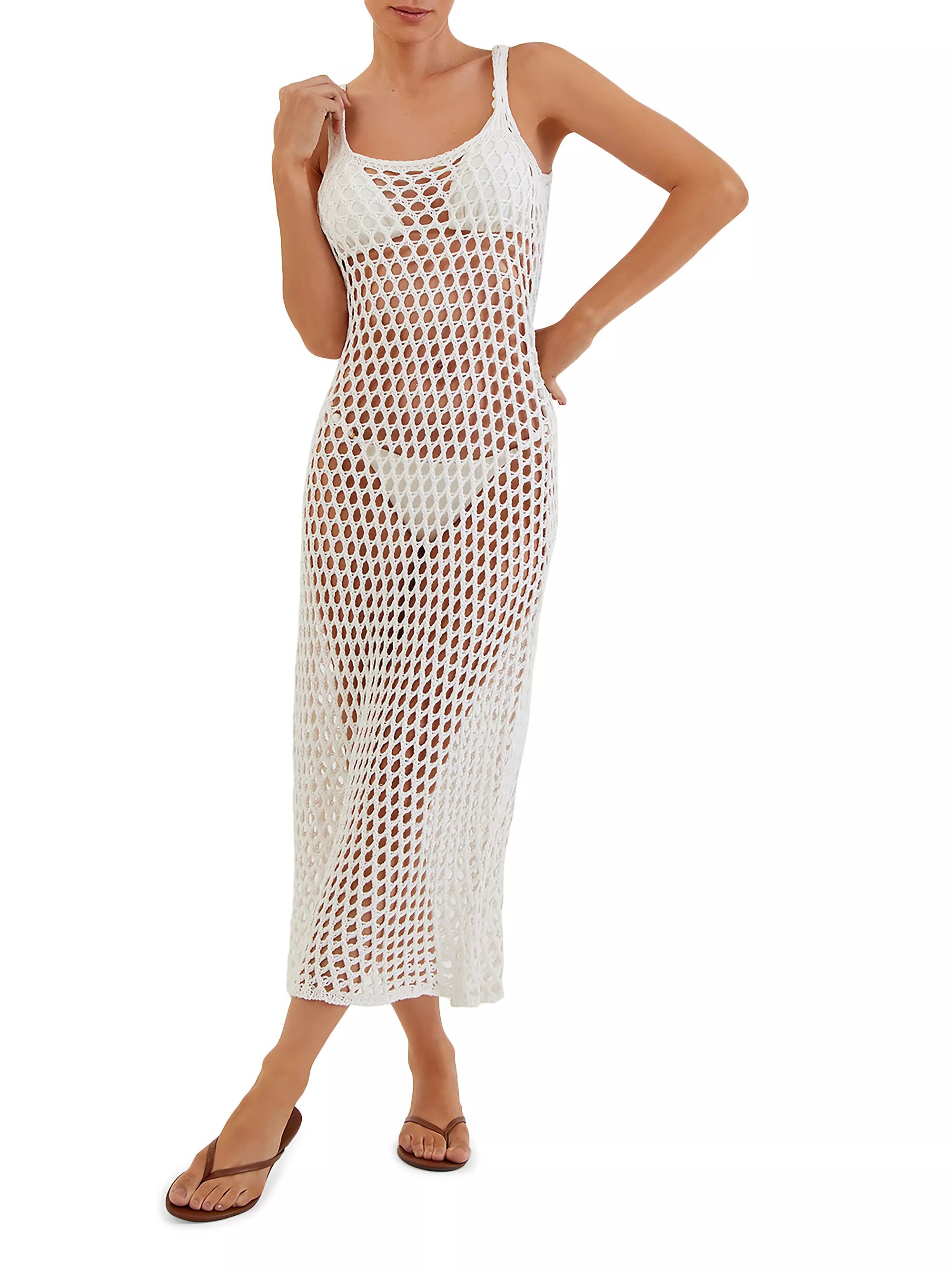 Nicole Knit Cover-Up Midi-Dress | Saks Fifth Avenue