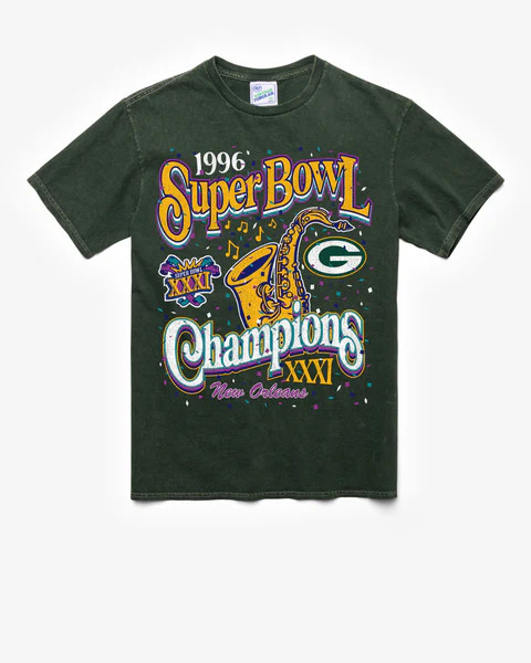 GREEN BAY PACKERS SB GRIDIRON LOCKER '47 VINTAGE TUBULAR TEE | '47Brand