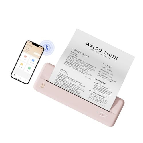 HPRT Wireless Portable Printer - Bluetooth Thermal Printer for Travel, Mobile Office, School, Home Compatible with iOS Android | Amazon (US)