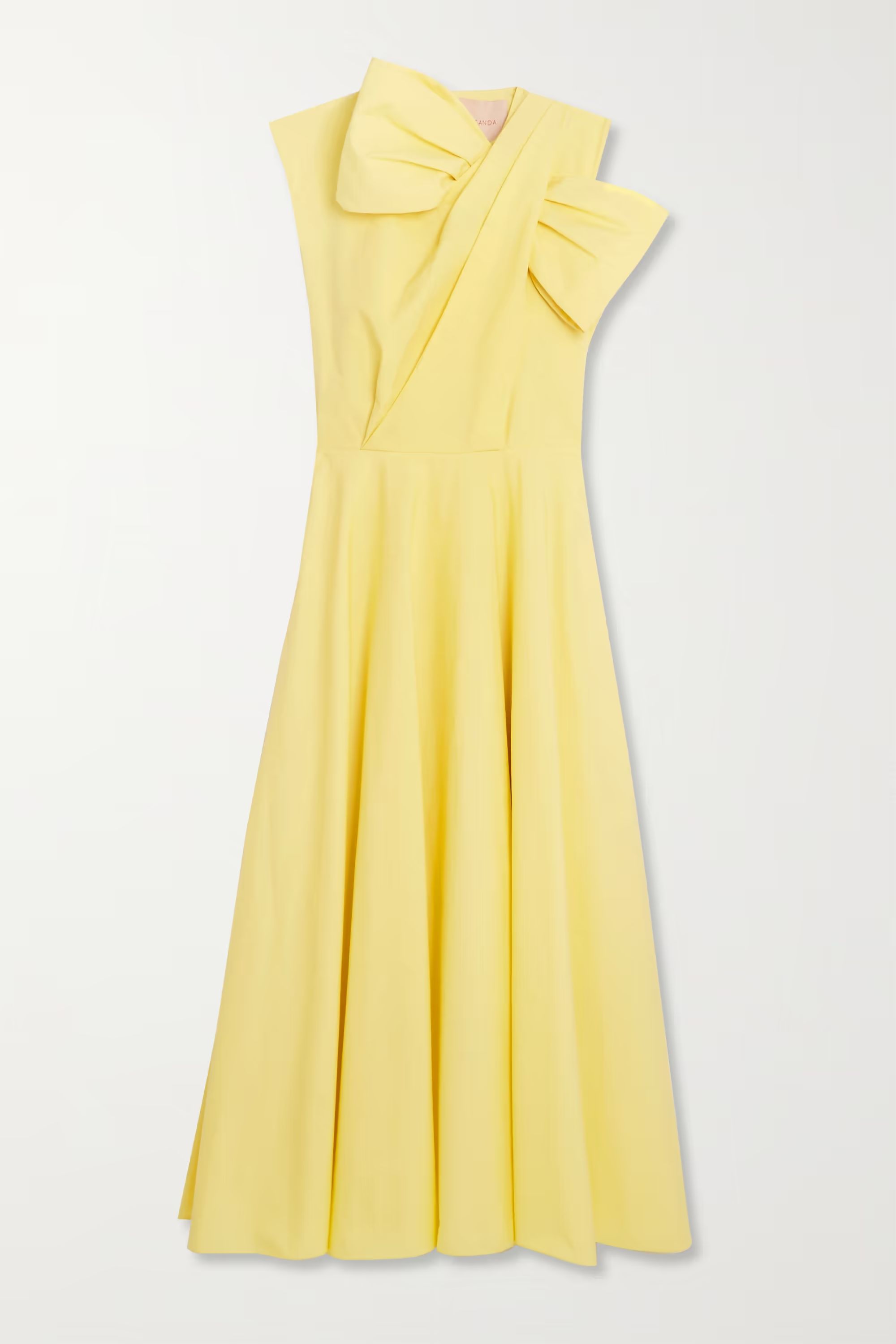 Brigitte cotton-poplin midi dress | NET-A-PORTER (US)