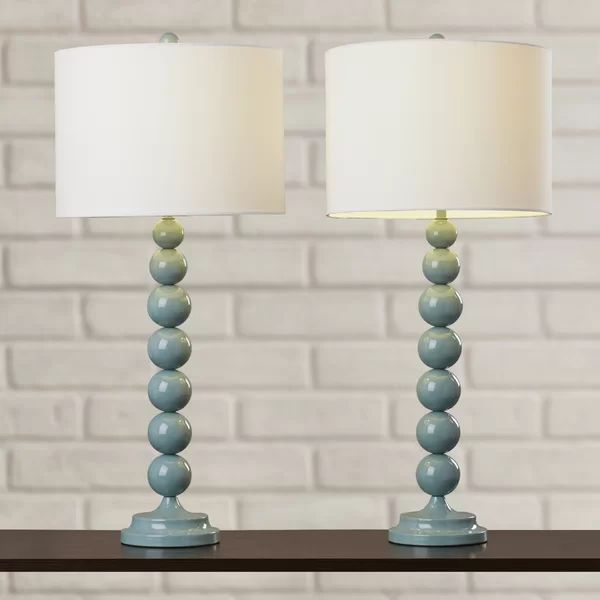 Rimini 31" Table Lamp Set (Set of 2) | Wayfair North America