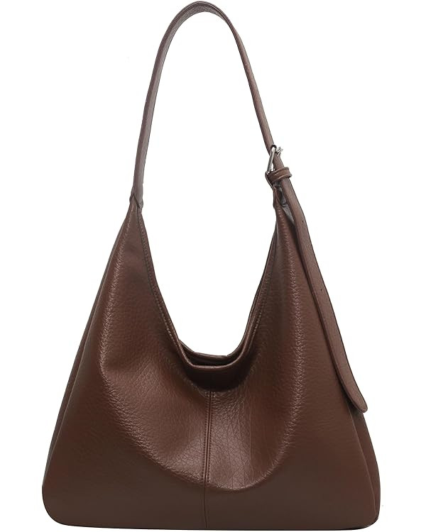 Tote Bag Satchel Handbag Vintage Tote Shoulder Bag Top Handle Shoulder Bag Oversized Purse Soft P... | Amazon (US)