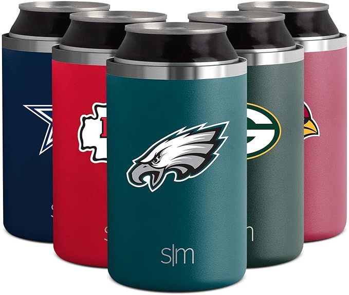 Simple Modern Officially Licensed NFL Can Coolers for Standard and Slim Cans, Beer, Soda, Seltzer... | Amazon (US)