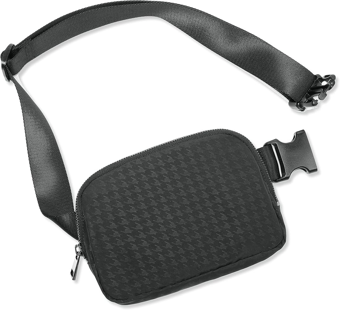 ODODOS Unisex Mini Belt Bag with Adjustable Strap Small Waist Pouch for Workout Running Travellin... | Amazon (US)