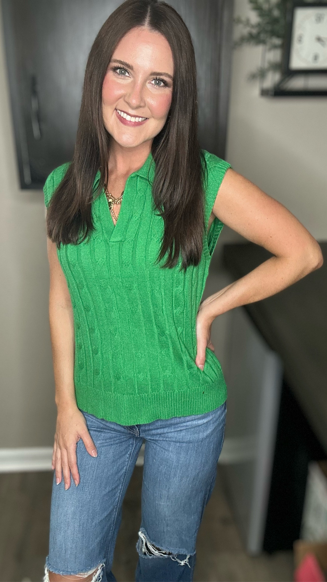 This adorable polo sweater is on major sale! It comes in a ton of colors and is super soft and a perfect transition piece going into falll

#LTKSaleAlert #LTKFindsUnder50 #LTKFallSale