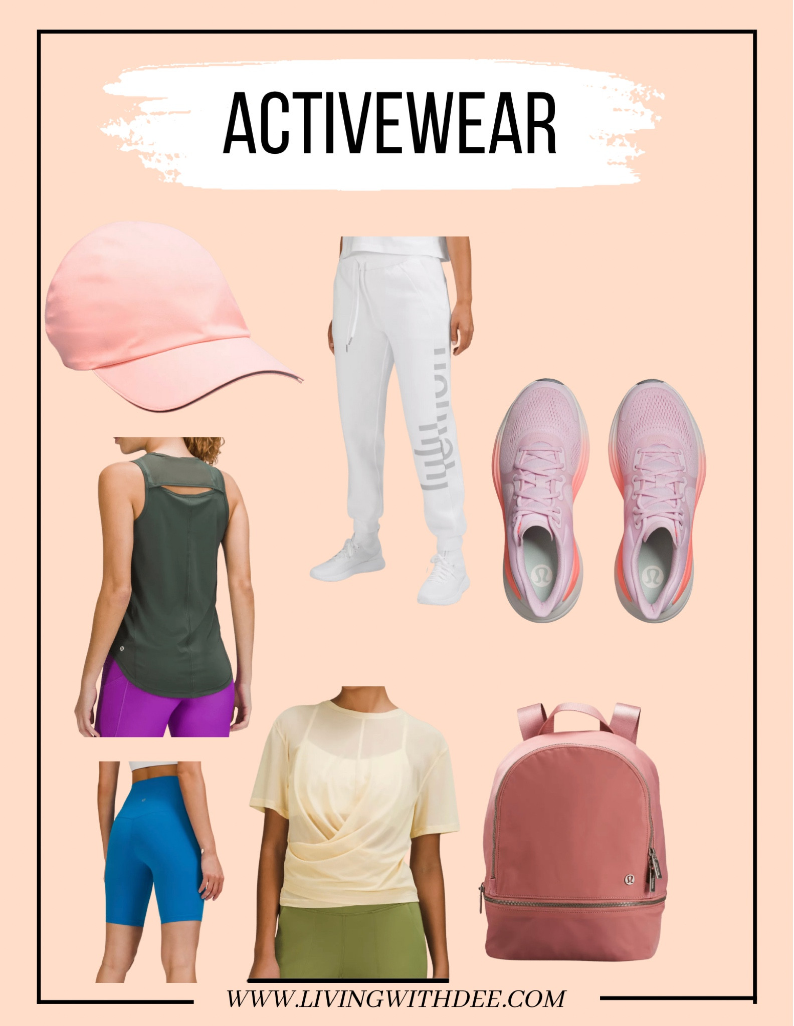 Lululemon 
Activewear
Fitness

#LTKshoecrush #LTKitbag #LTKfit