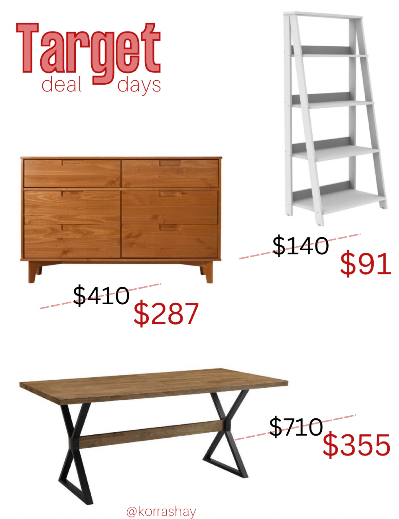Target deal days finds! The best deals from this Target sale 🙌🏻

Finds: up to 50% off home furniture from target!!

Tags: 
Target deals, target deal days, sale alert, target sale, home decor sale, shoe sale, clothing sale, fall 2022

#LTKSeasonal #LTKsalealert #LTKhome