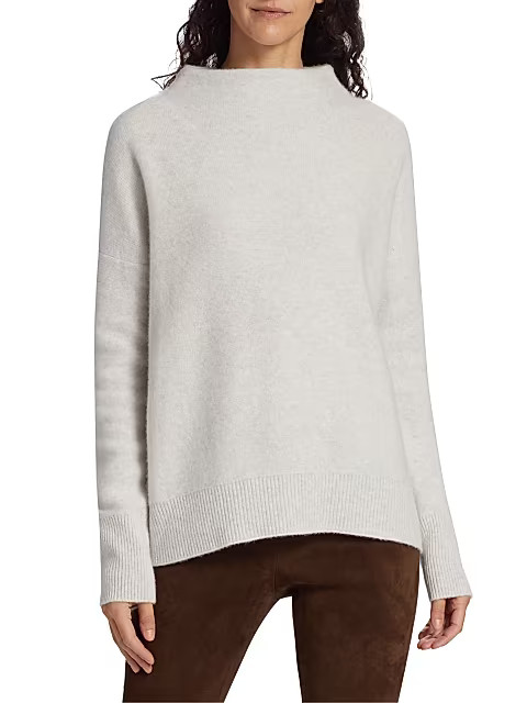 Funnelneck Cashmere Sweater | Saks Fifth Avenue