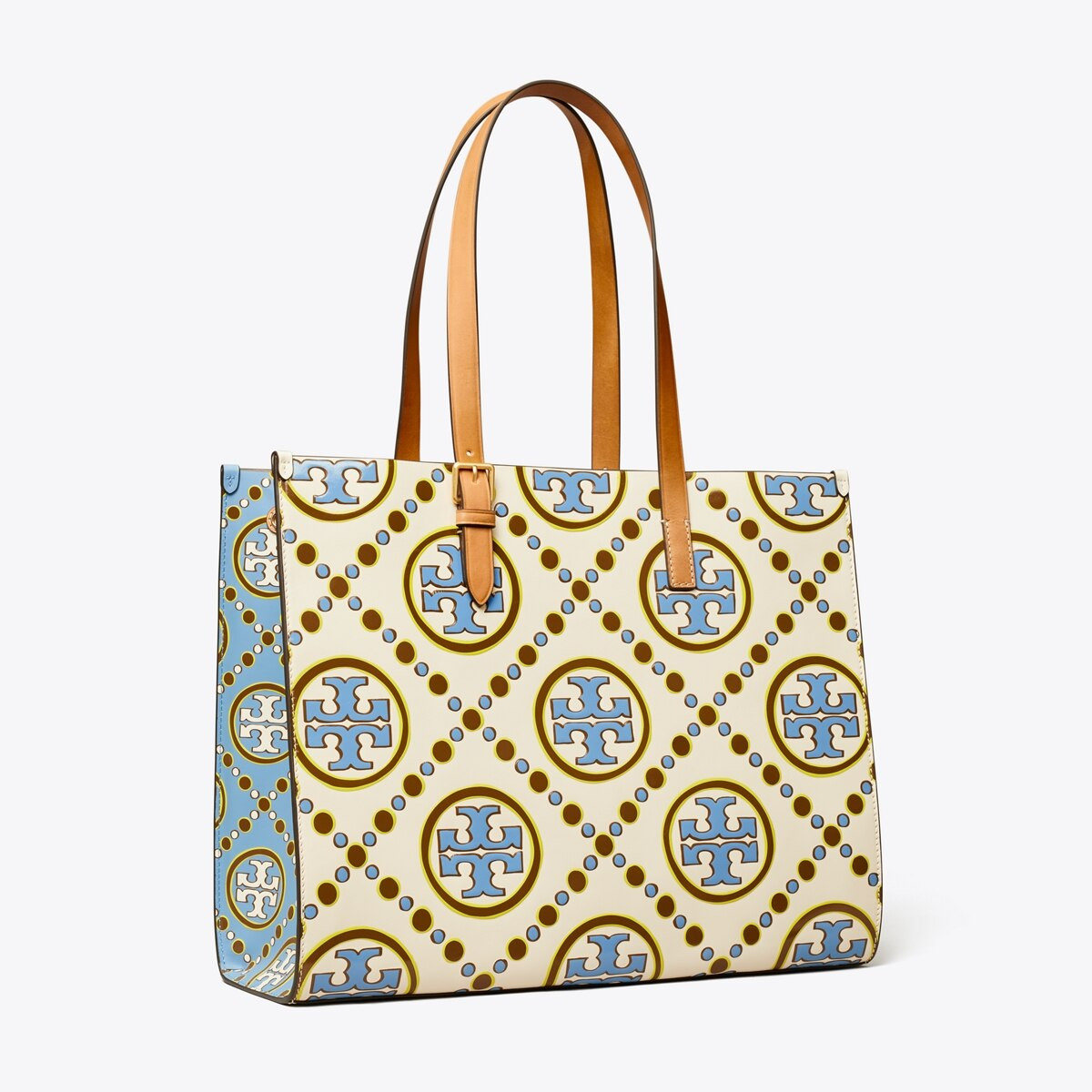 T Monogram Contrast Embossed Tote: Women's Handbags | Tote Bags | Tory Burch UK | Tory Burch (US)