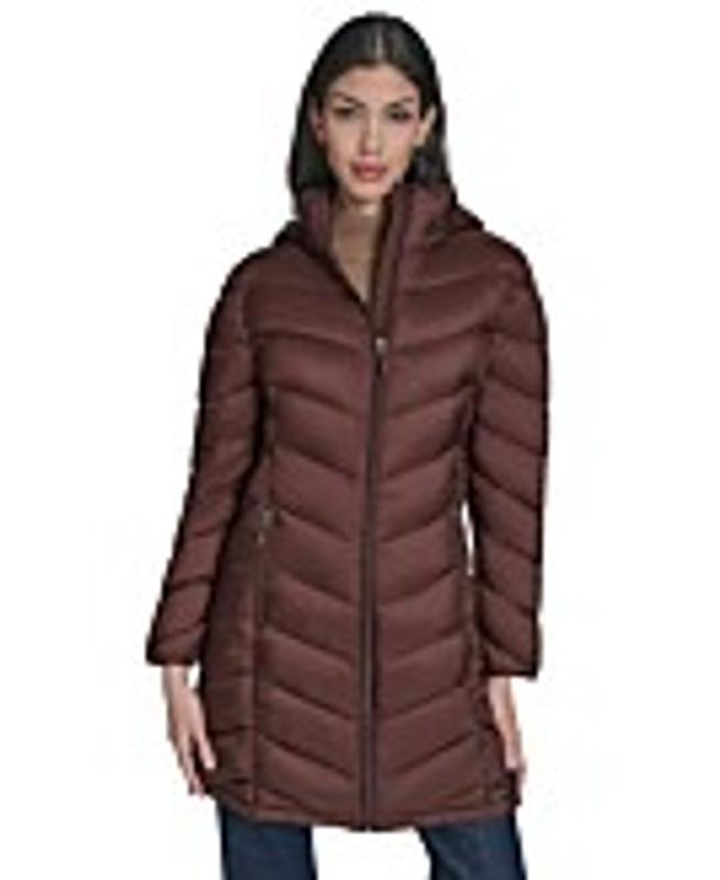 Women's Packable Hooded Puffer Coat | Macy's