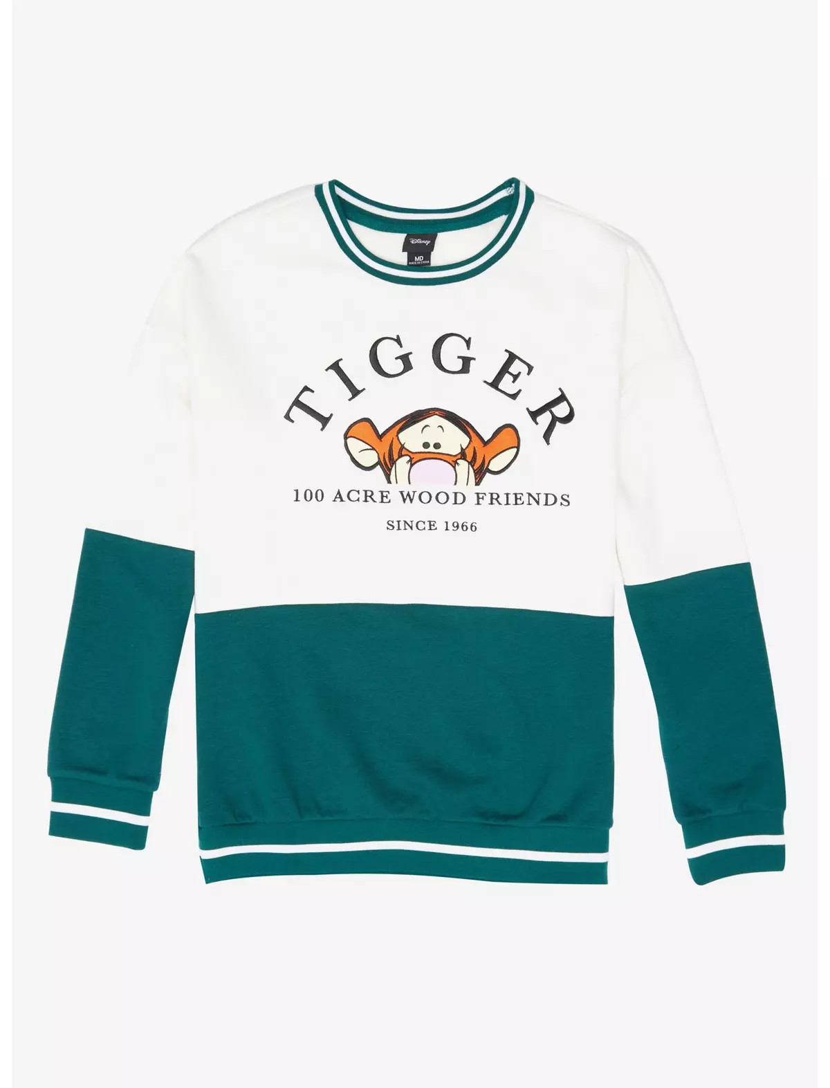 Disney Winnie the Pooh Tigger Colorblock Crewneck - BoxLunch Exclusive | BoxLunch