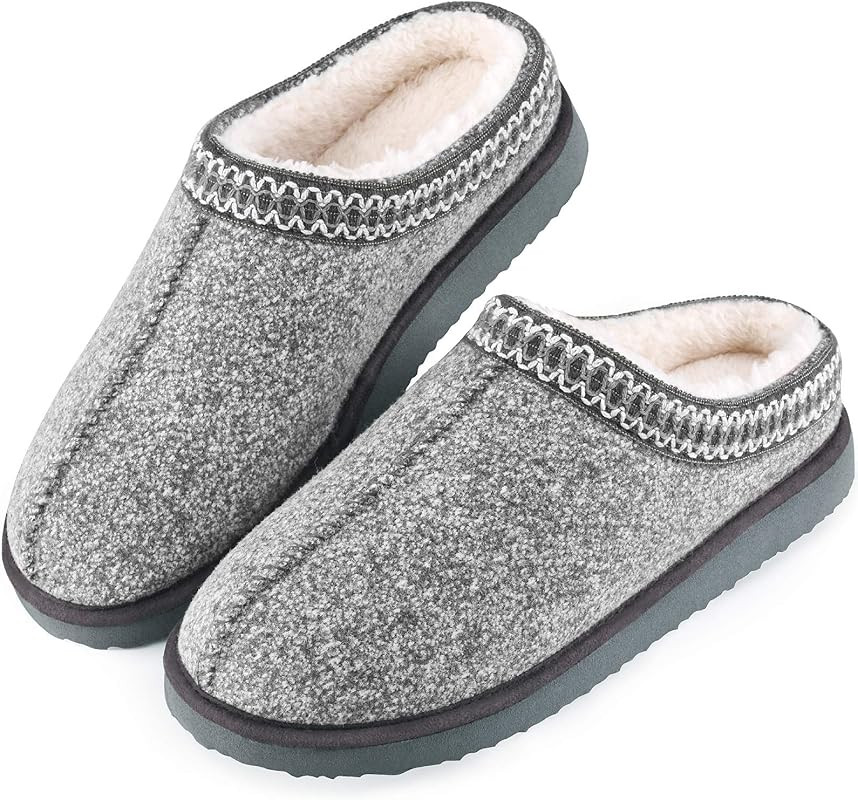 House Bedroom Slippers for Women Indoor and Outdoor with Fuzzy Lining Memory Foam | Amazon (US)