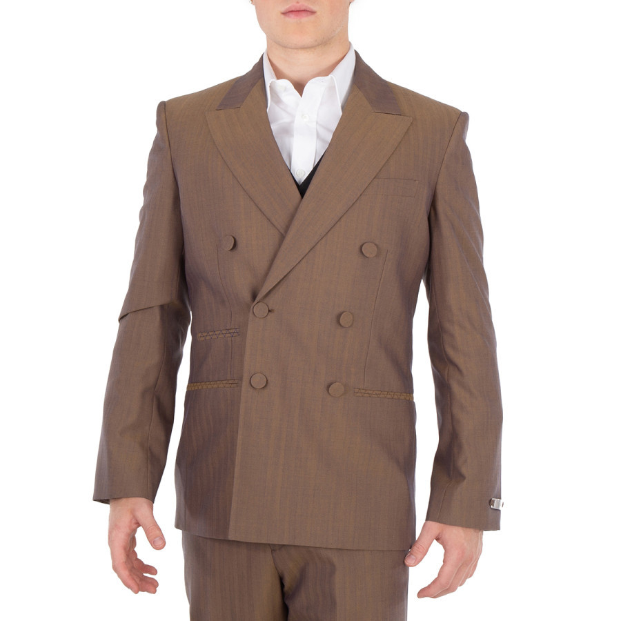 Burberry Herringbone Double-Breasted Wool Blazer | Jomashop.com & JomaDeals.com