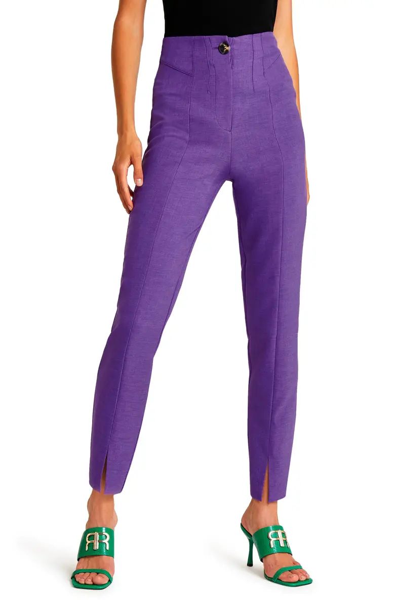 Front Split Cigarette Pants | Nordstrom