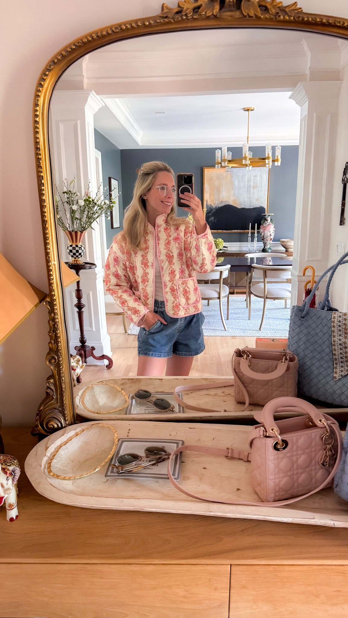 Amazon outfit amazon fashion quilted jacket free people dupe denim shorts tshirt tees white tee floral coat floral jacket casual outfit comfy outfit spring outfit summer outfit

#LTKootd #LTKmomlife #LTKgrwm