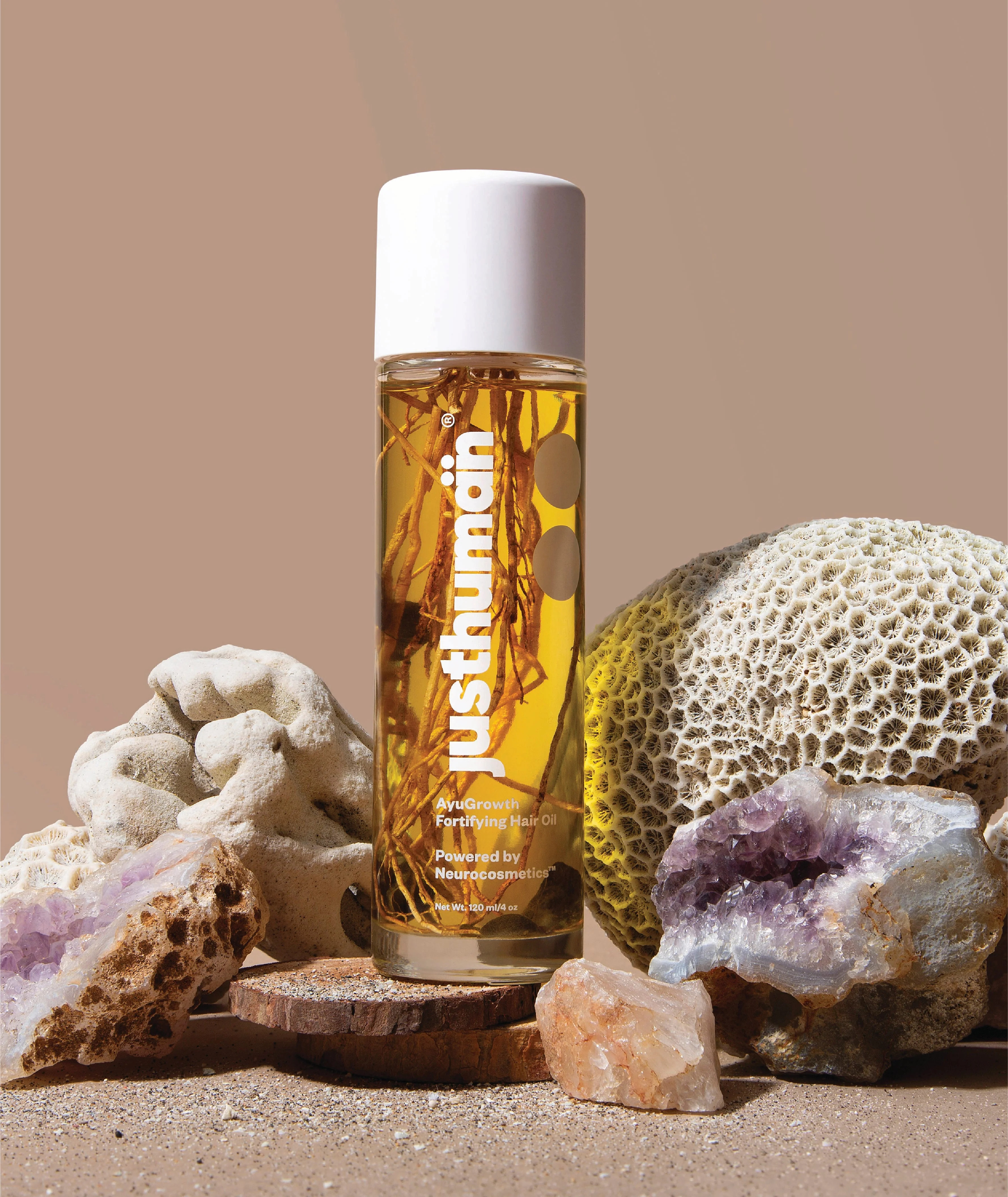 AyuGrowth Fortifying Hair Oil - 4 oz | Justhuman