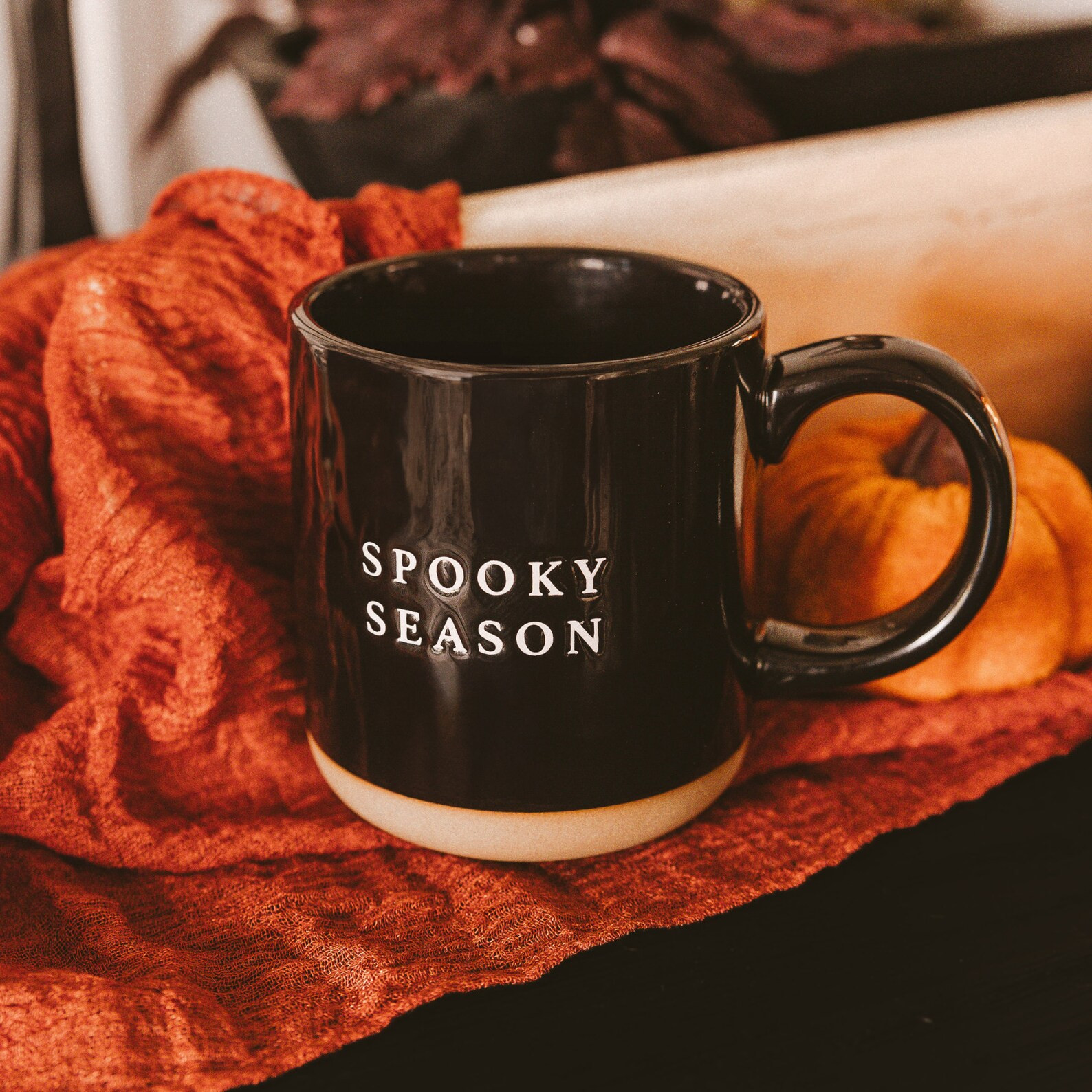 Spooky Season Stoneware Coffee Mug - Halloween Coffee Mug, Halloween Gift & Decor - Spooky Mug fo... | Etsy (US)