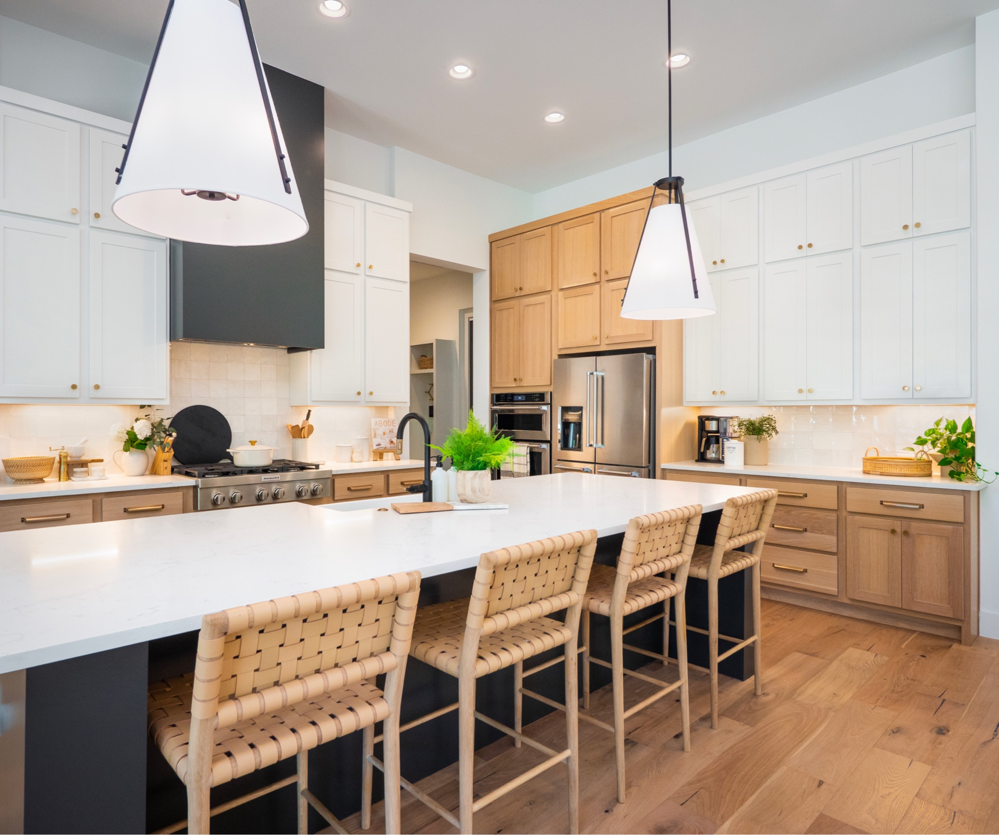 Time to get your kitchen ready for summer entertaining! This client asked for counter stools that were adult comfy and kid friendly. Need help sprucing things up this summer? Shop my fav kitchen finds on the LTK app & send me your kitchen design questions in the comments below. 😜

#LTKhome #LTKFind