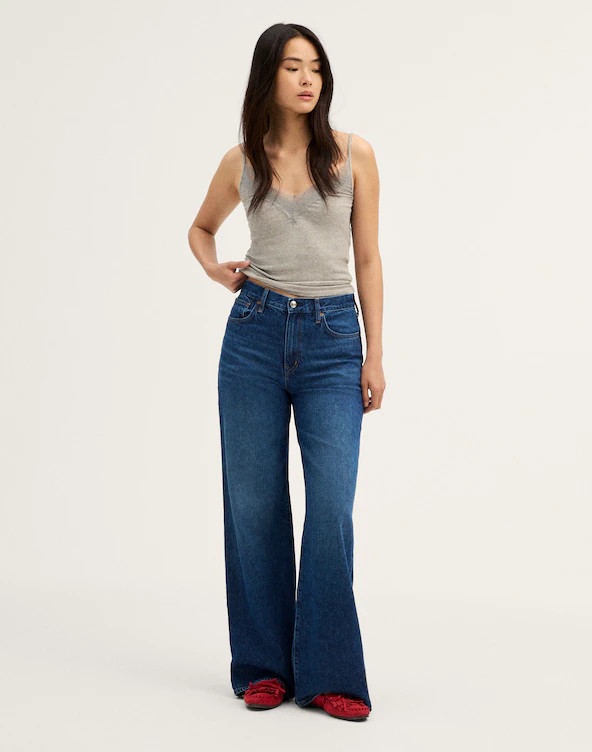 Lace-Trim V-Neck Tank | Madewell