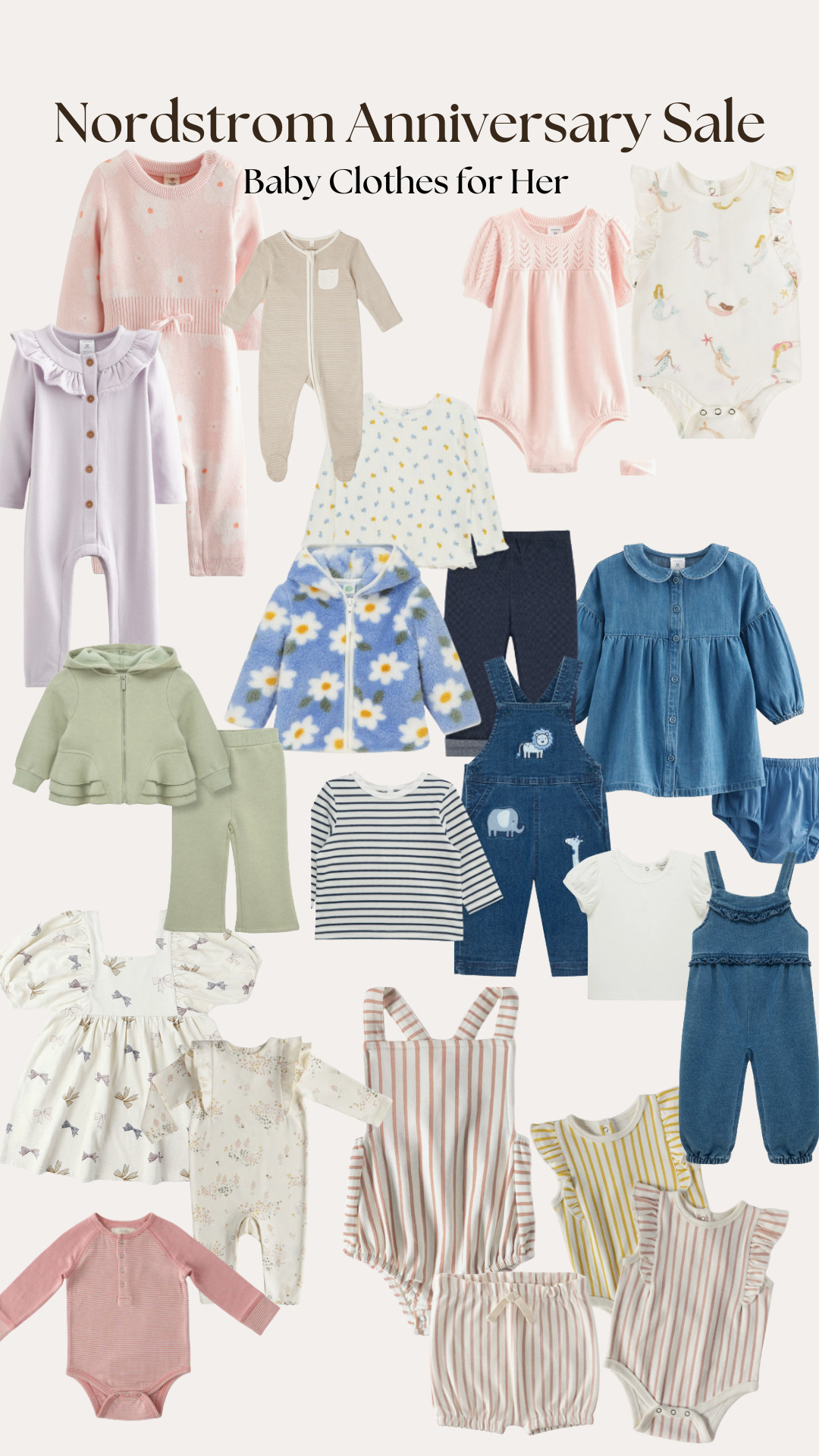 Baby girl wardrobe upgrade? Yes, please  The Nordstrom Anniversary Sale is packed with the cutest baby girl outfits—think cozy sets, bows, soft sleepers, and tiny fall-ready fashion 😍 I’ve rounded up my favorite picks (all on sale!) to make shopping way easier for you, mama.

Click to shop before these sweet sizes sell out! 🛒💕

#NordstromBaby #BabyGirlStyle  #NordstromAnniversarySale #FirstTimeMom #ToddlerFashion #BabyClothesHaul  

 #LTKSaleAlert #LTKStyleTip #LTKBaby