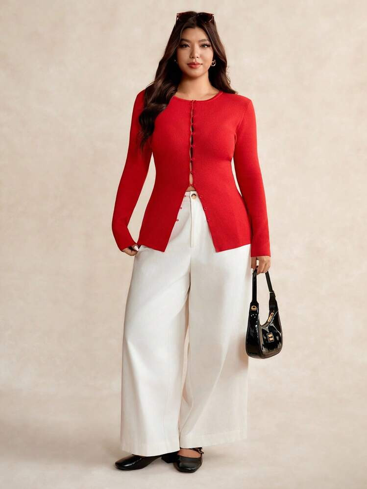 £16.91£21.49-21%Limited-Time DealSave £0.85 off this item after joining.Elaquor Plus Size Wome... | SHEIN