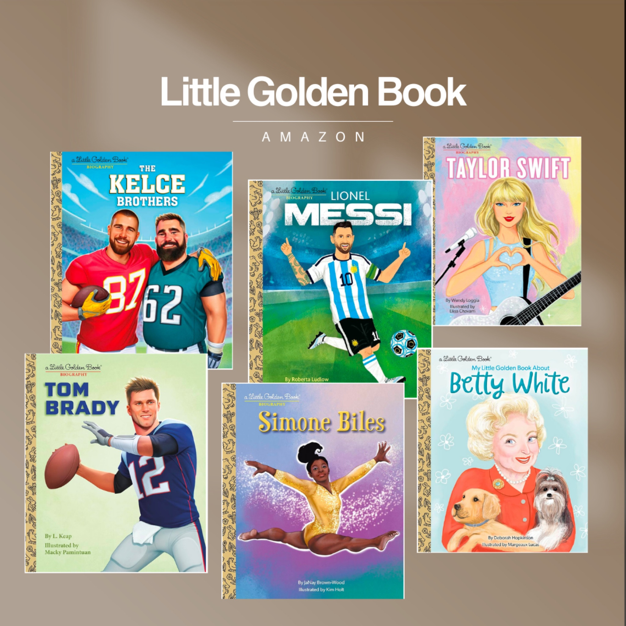 Little Golden Books are so iconic themselves so I’m loving these fun takes they’ve done on pop culture icons 🥰

#LTKFamily #LTKKids #LTKGiftGuide