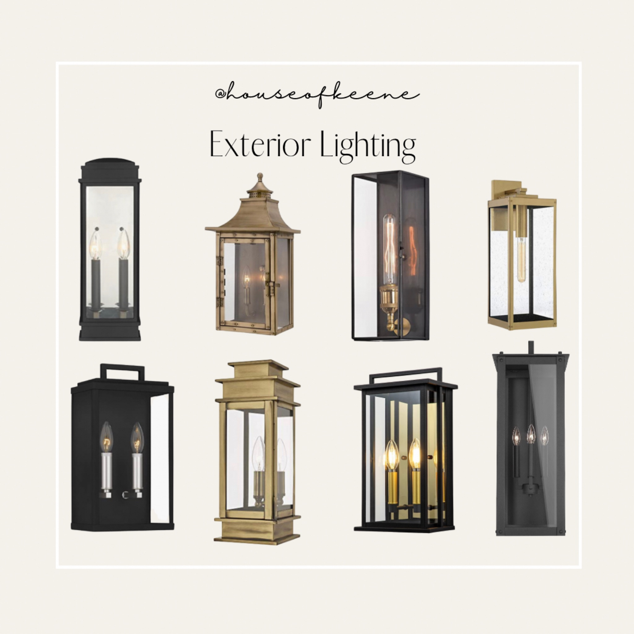 Exterior Lighting

#LTKhome #LTKsalealert #LTKFind