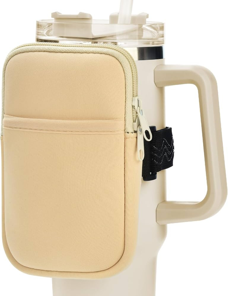 Yopria Water Bottle Pouch For Stanley Quencher Adventure 40oz & Stanley IceFlow 20oz 30oz,tumbler... | Amazon (US)