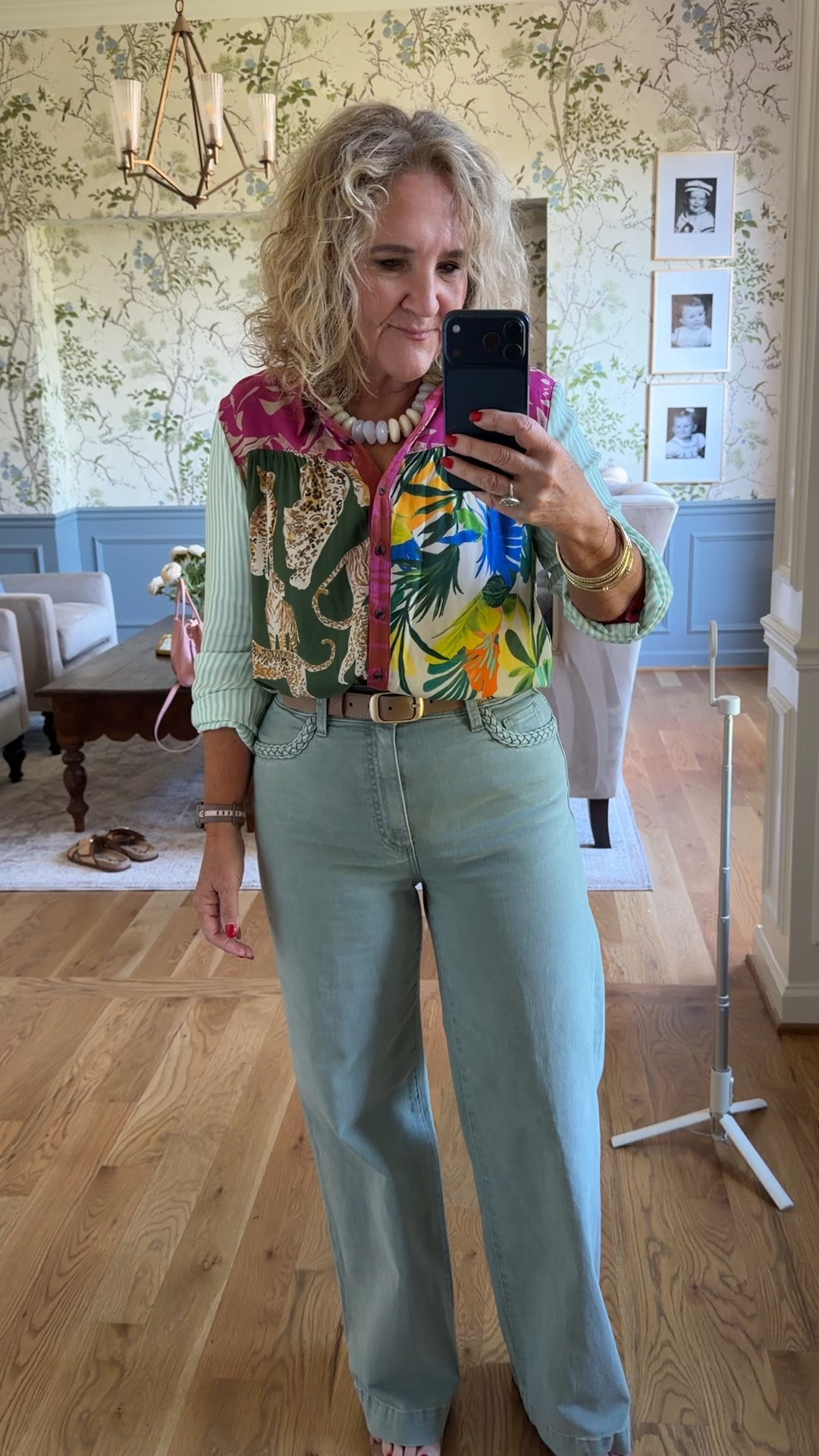 Preview! Lots of sales next week. Make sure you tap the bell on my LTK page to get notified when I post. I’ll have a code for a great brand, new arrivals from another that’ll have a great sale too. Stay tuned! 

Premium denim size 29
Blouse medium

#LTKOver40 #LTKootd #LTKstorytime