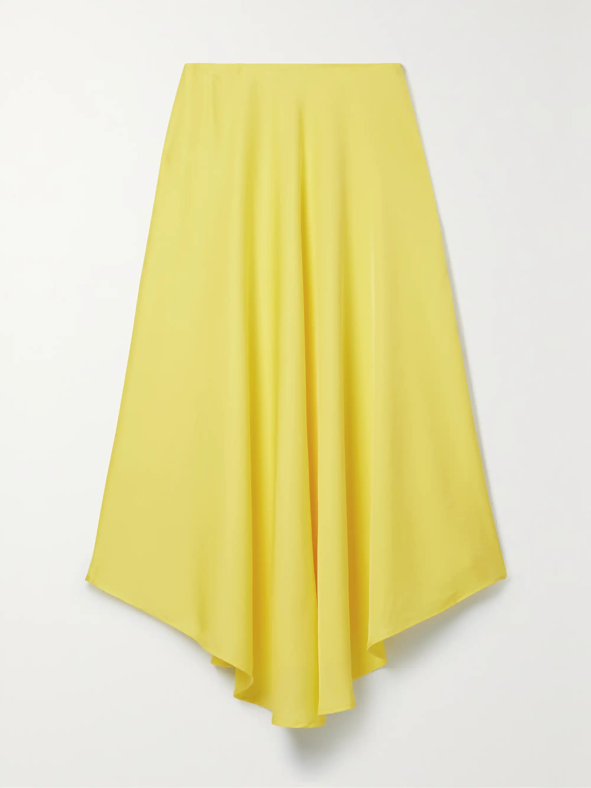 Textured-satin midi skirt | NET-A-PORTER APAC