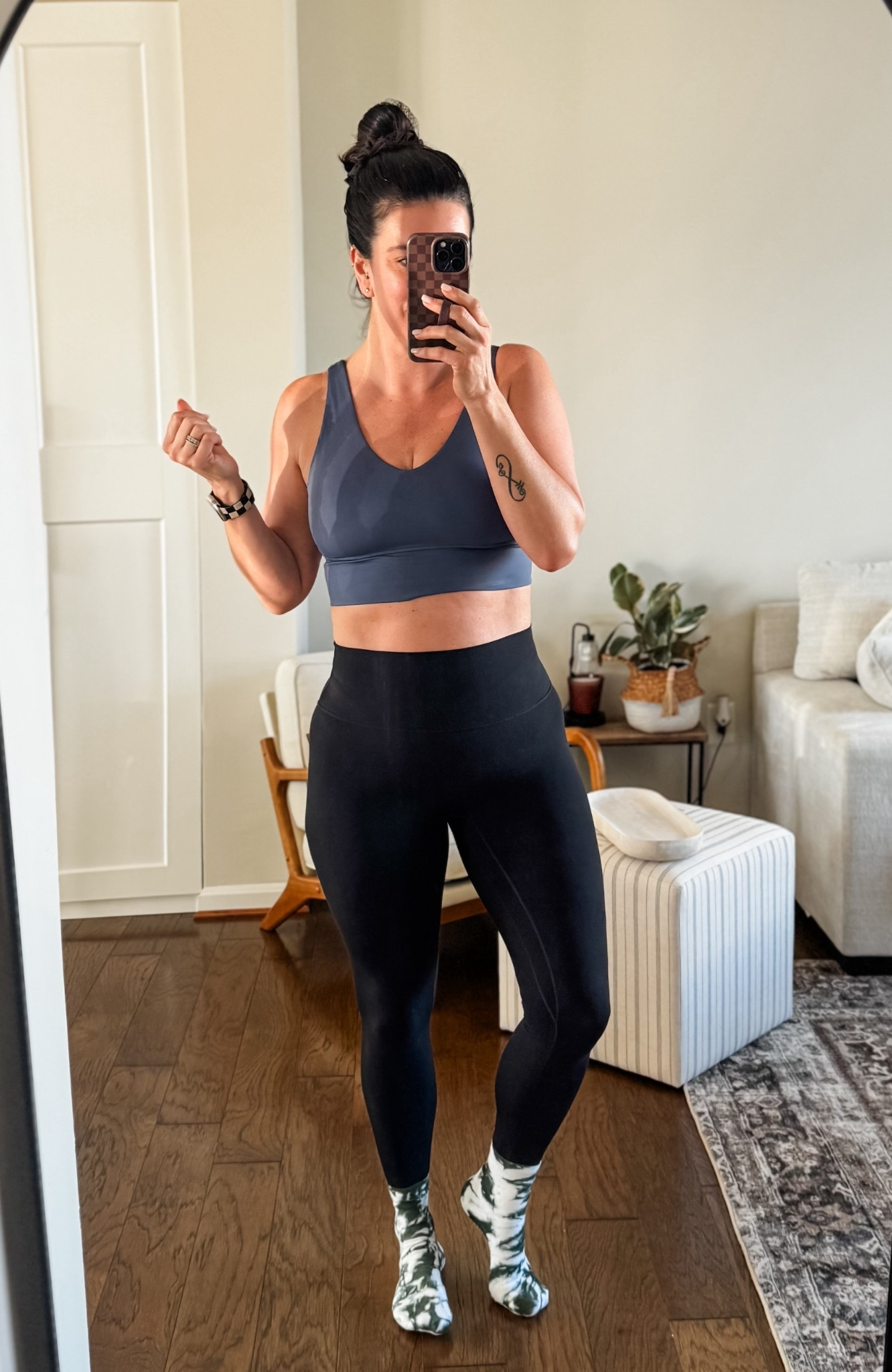 Pilates OOTD 
Amazon finds 
Black leggings 
Lululemon LIKE finds 

Active wear 
Gym wear 

#LTKMidsize #LTKootd #LTKActive
