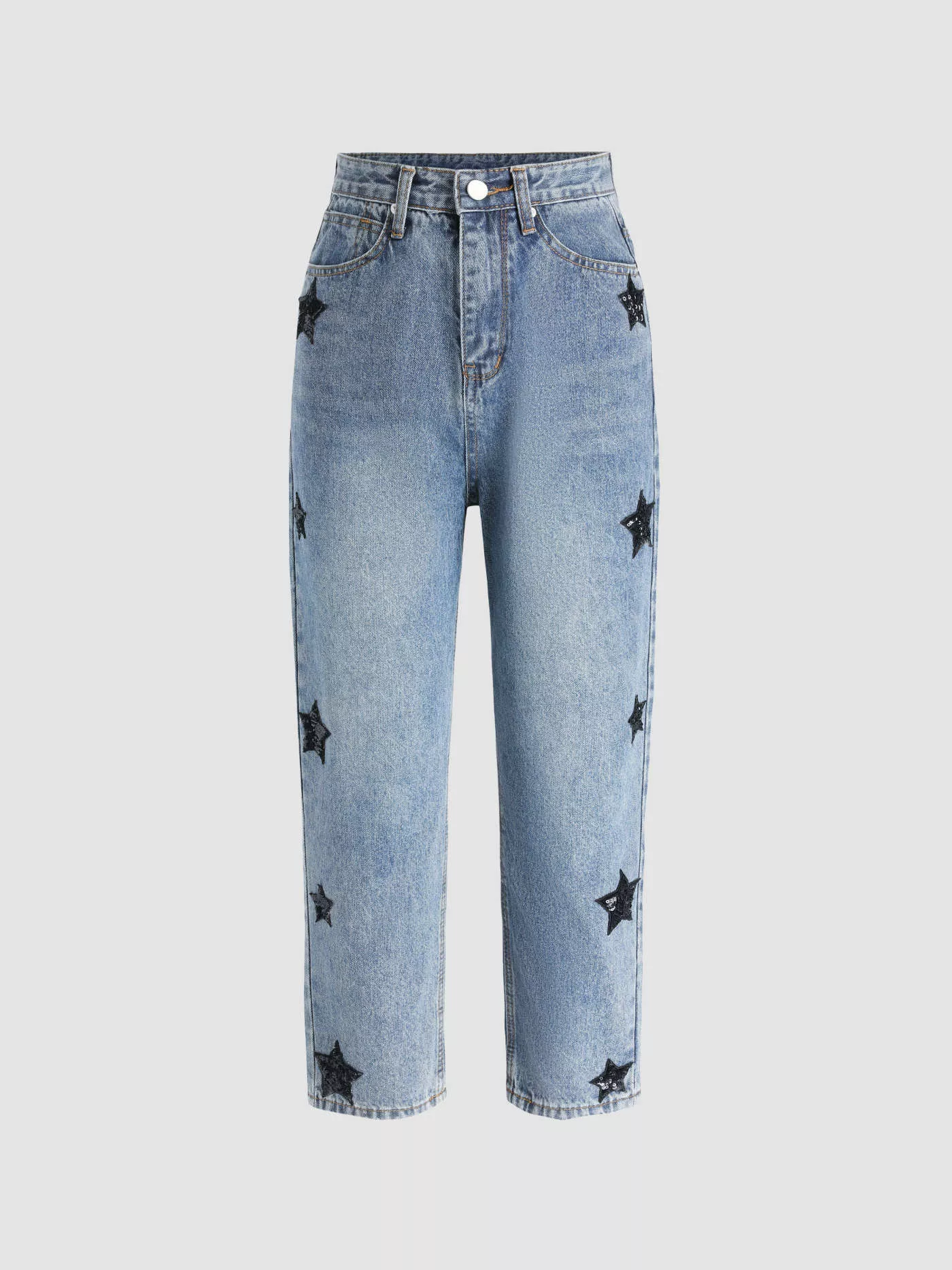 Topshop store star jeans