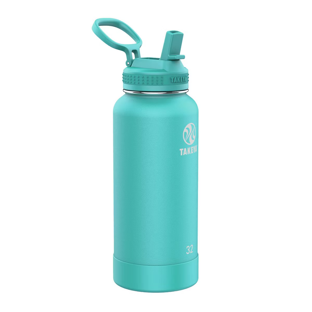 Takeya 32oz Actives Pickleball Insulated Stainless Steel Water Bottle with Sport Straw Lid | Target