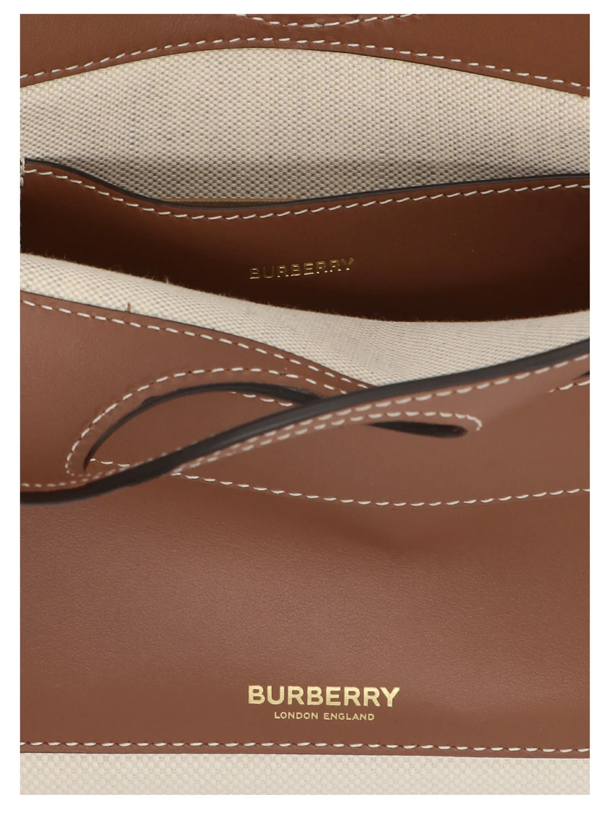 Burberry Micro Two-Toned Crossbody Bag | Cettire Global