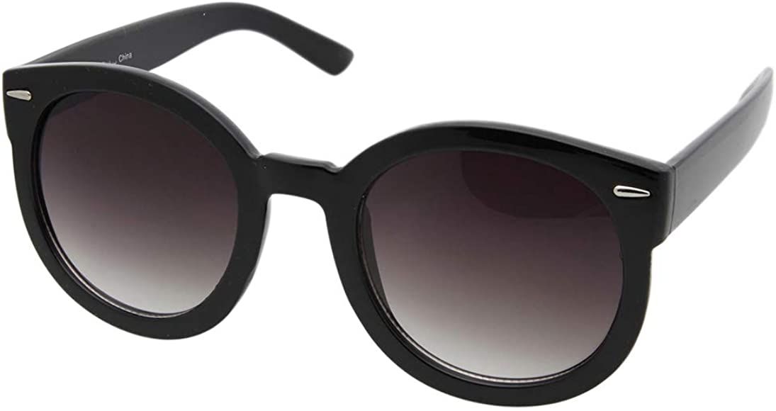 Women's Designer Inspired Oversized Round Circle Sunglasses Mod Fashion | Amazon (US)
