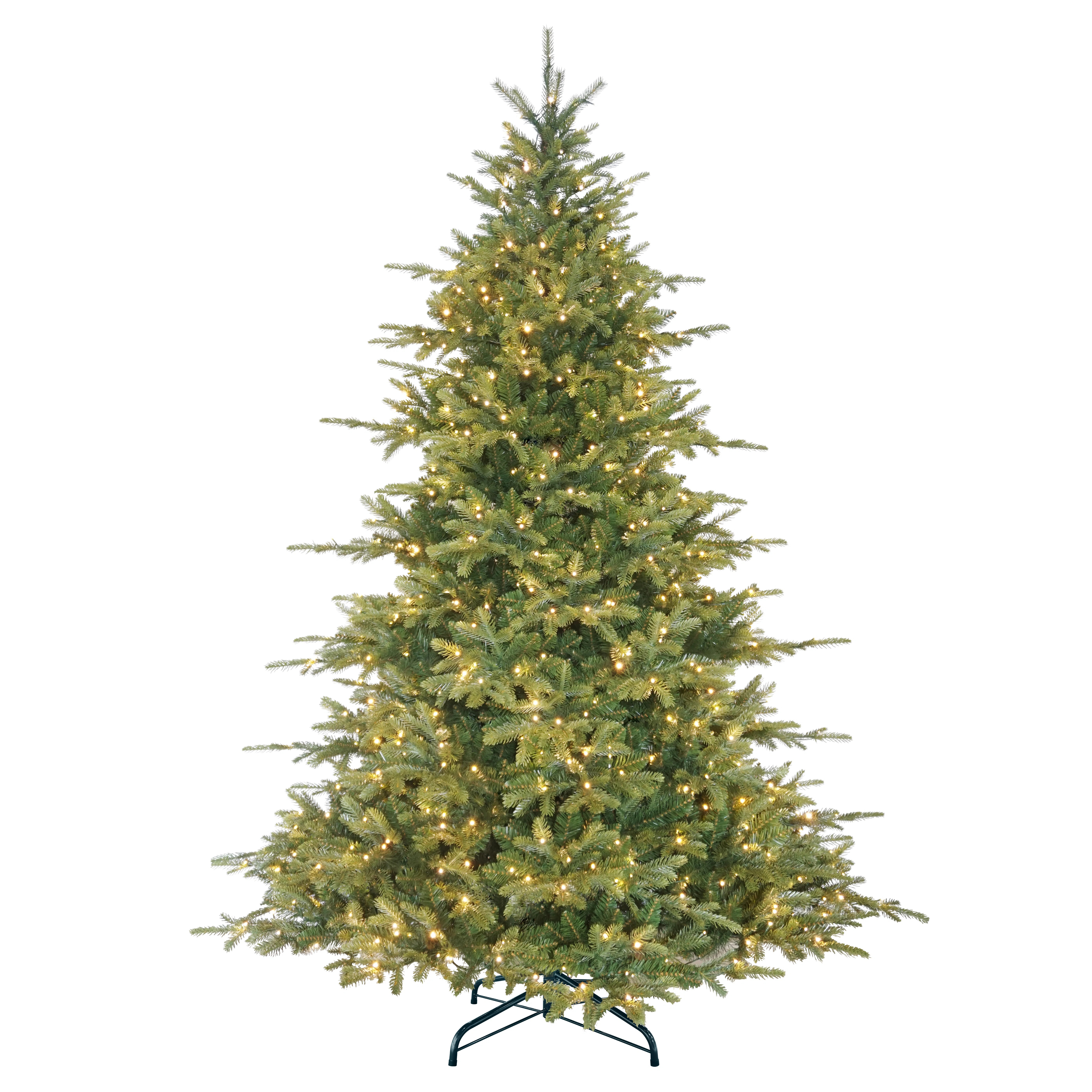 7.5' Pre-Lit Artificial Norwood Fir Tree with 1200 Dual-Color LED Lights and a Fresh Christmas Tree Scent Dispenser | Wayfair North America