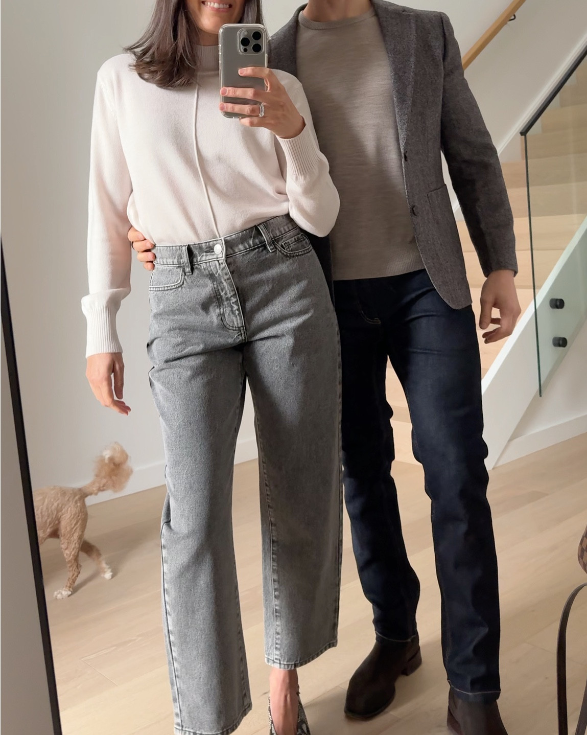 What we wore to lunch that’s not too dressy but not too casual, slightly elevated and practical with two small kids 🩶 

#LTKaustralia #LTKwinter #LTKstyletip