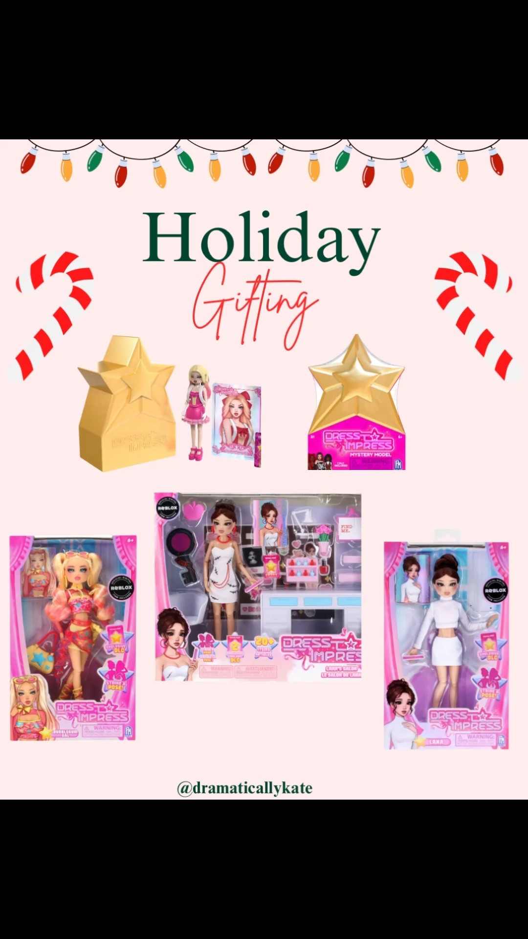 Happy Saturday! Did you know today marks 40 days until Christmas?? 🎄 So that means we’ve got plenty of time to stress panic! 💁🏻‍♀️😂 Sharing a gift today that’s great for younger girls who still love dolls AND love to play Roblox. You can find these at Target and Walmart—but definitely check it out on Target right now because there are a couple of great deals on toys. 🎁 

#LTKSaleAlert #LTKKids #LTKGiftGuide