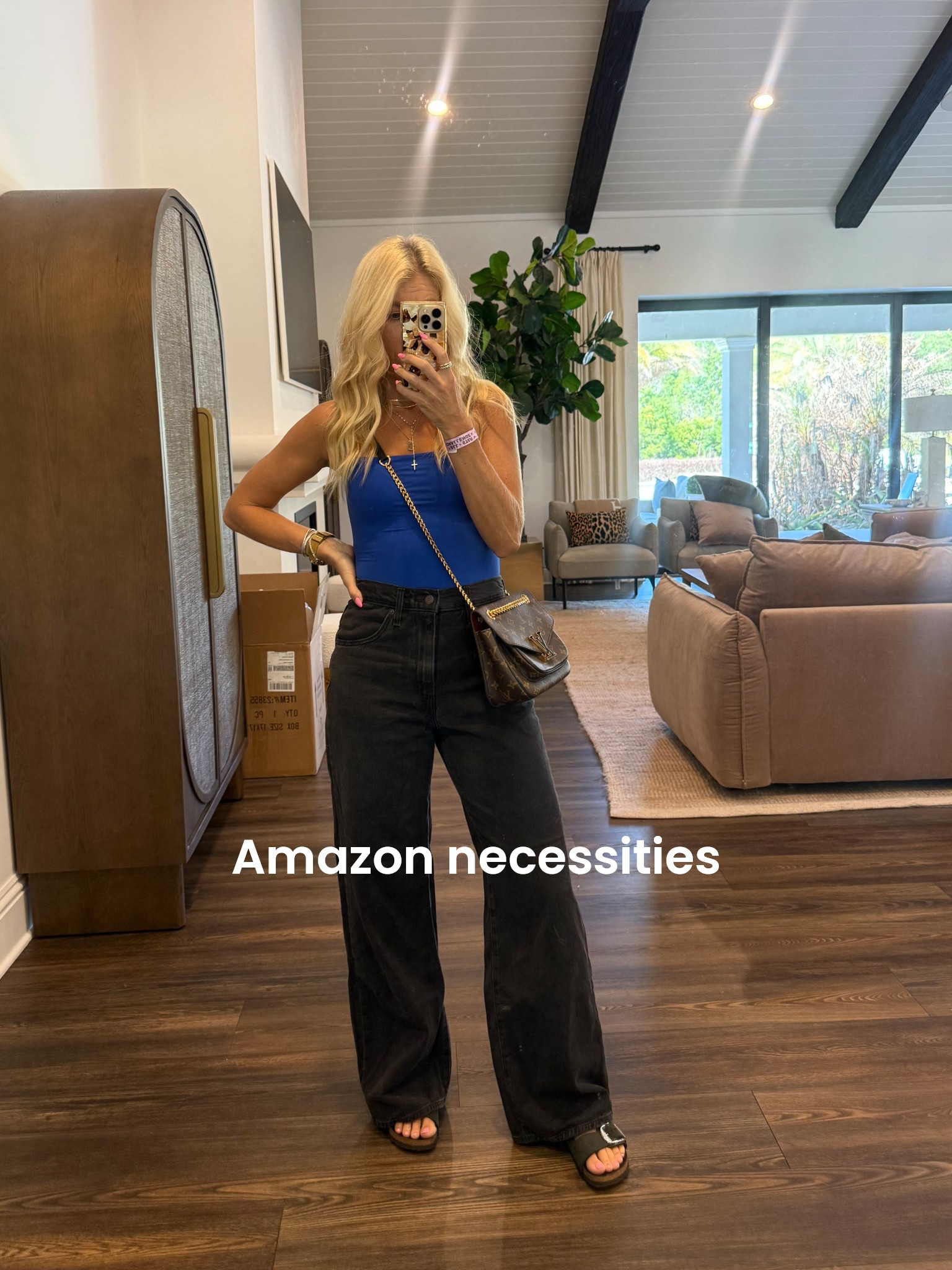 Grab these Amazon jeans ! And loving this basic Amazon cami tank. Also linking my fav Birkenstock of all time 

#LTKSaleAlert #LTKOver40 #LTKootd