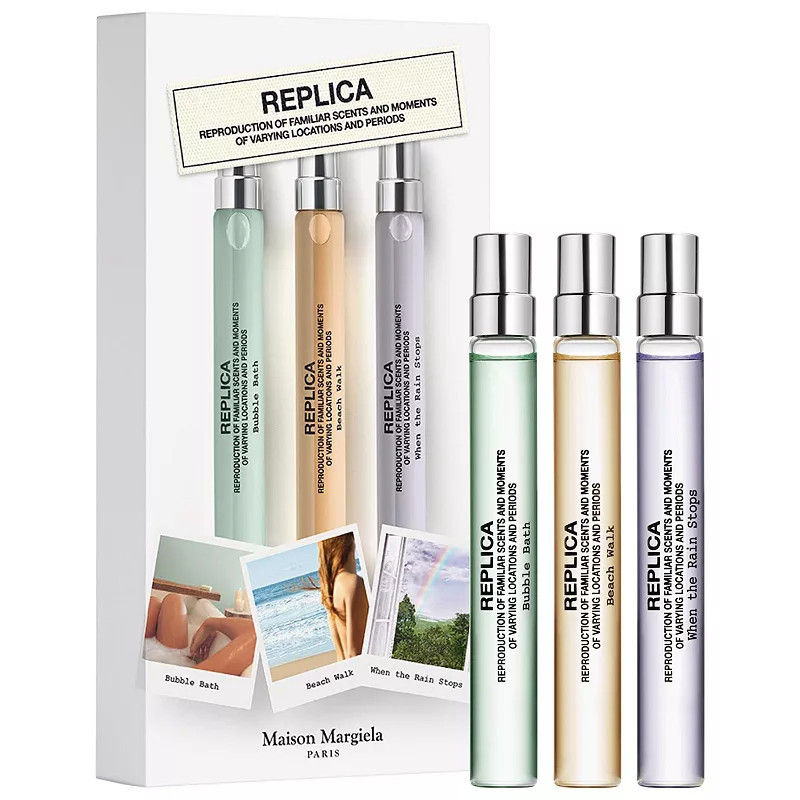 Maison Margiela 'REPLICA' Travel Spray Set - Bubble Bath, Beach Walk, When the Rain Stops | Kohl's