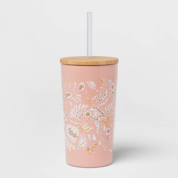 20oz Stainless Steel Straw Tumbler - Threshold™ | Target