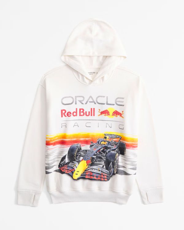 boys oracle red bull racing graphic popover hoodie | boys tops | Abercrombie.com | Abercrombie & Fitch (US)