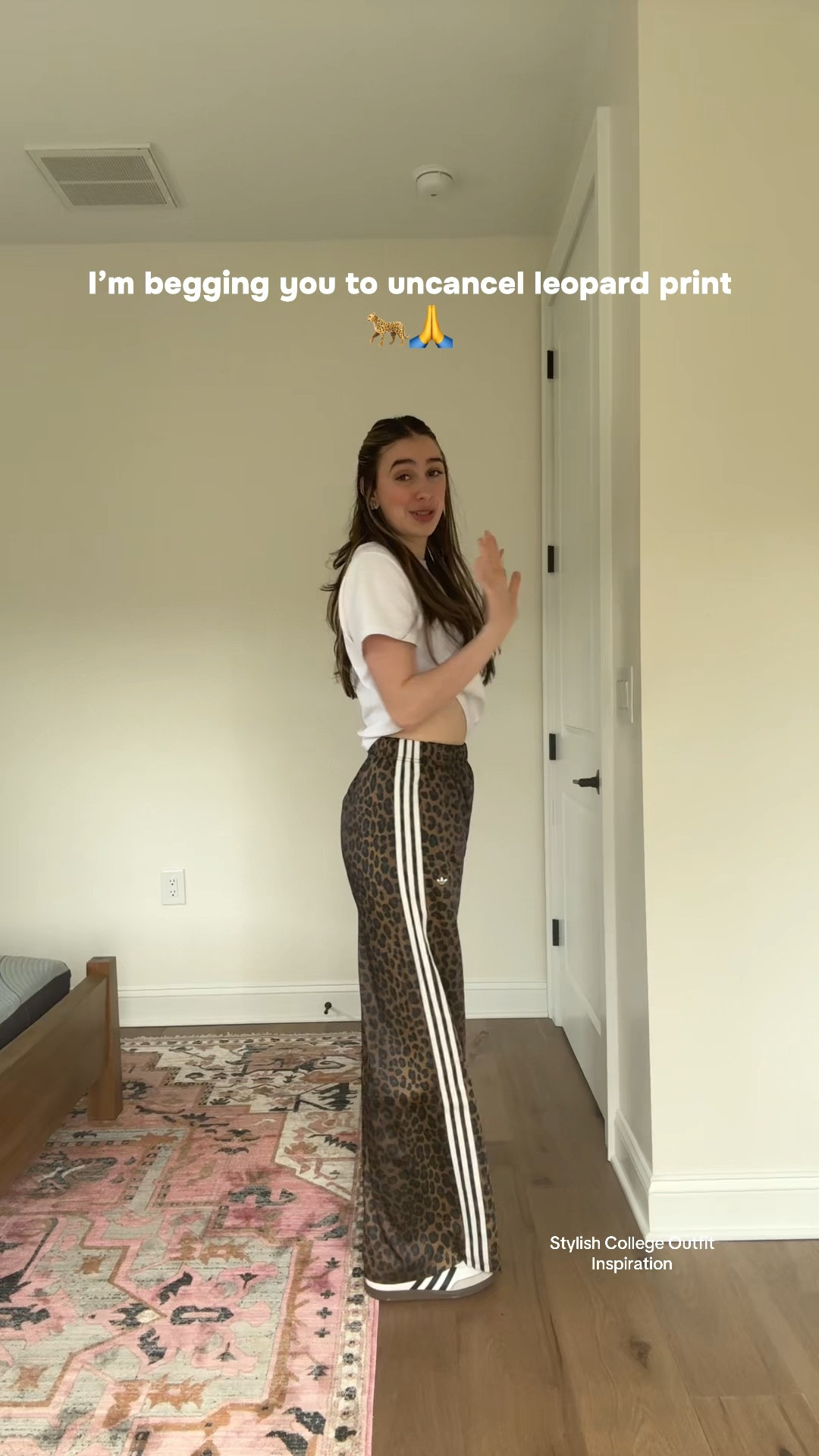 Leopard print is a neutral! Especially in these silk adidas track pants🐆🤭 

#LTKSeasonal #LTKStyleTip #LTKFindsUnder100