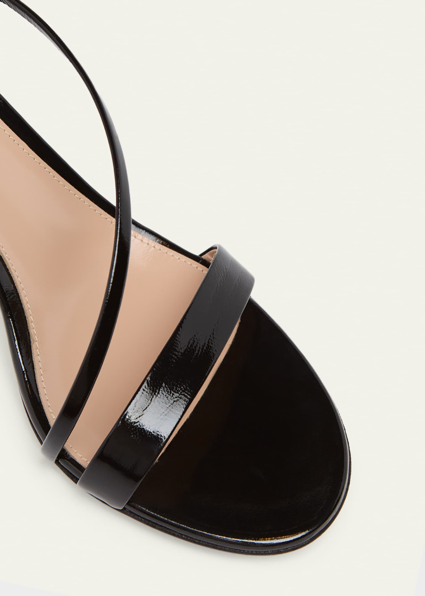 Gianvito Rossi 70mm Patent Leather Sandals | Bergdorf Goodman