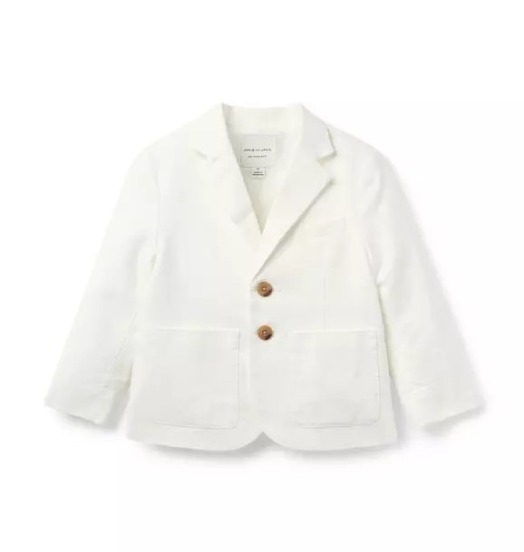 Linen-Cotton Blazer | Janie and Jack