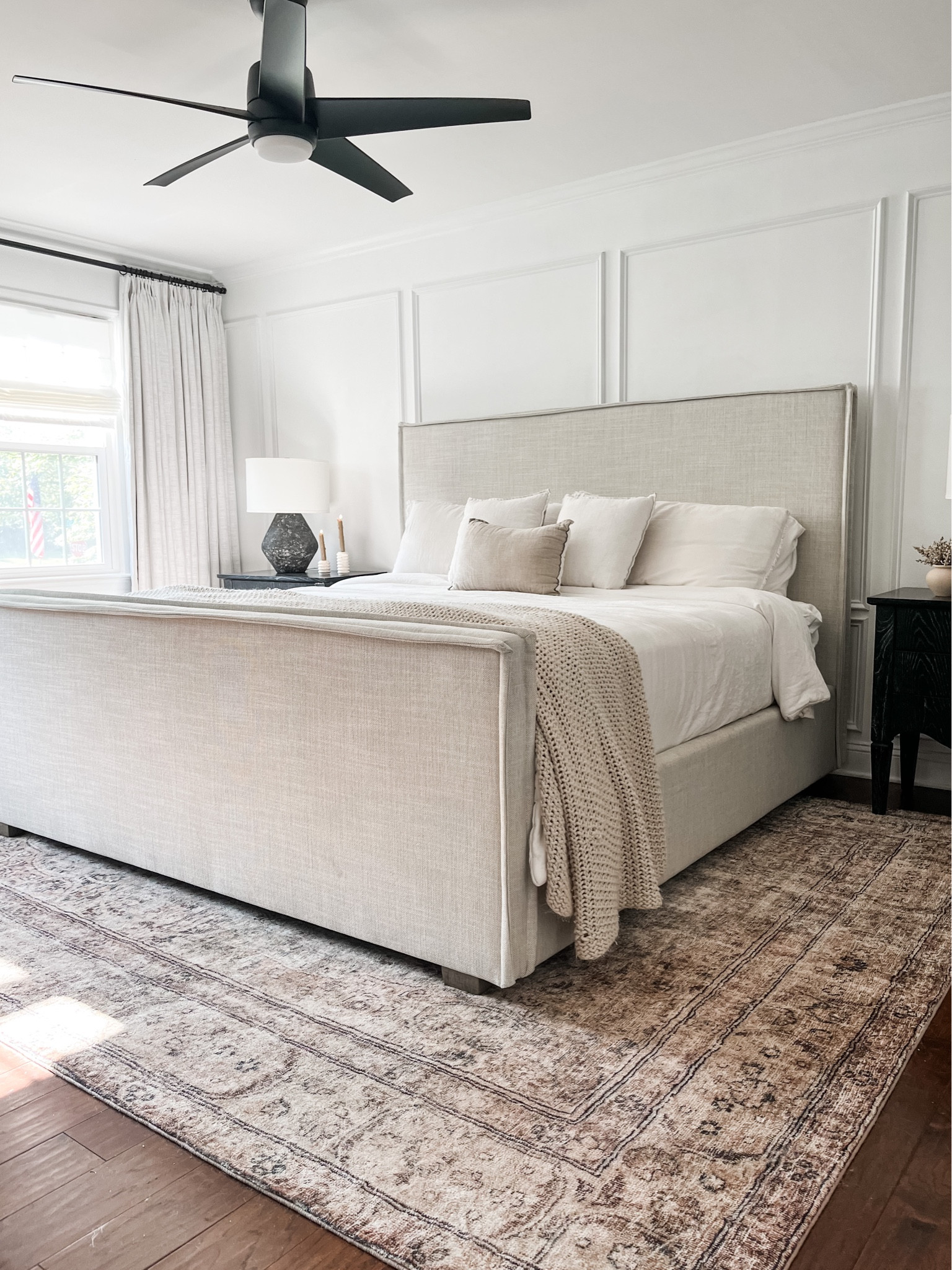 This bed is amazing! I love the look so much. I paired it with these beautiful pinch pleat drapes and I’m loving the serene look. 

#LTKsalealert #LTKhome #LTKstyletip